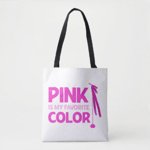 Tote Bag Le rose est ma couleur favorite