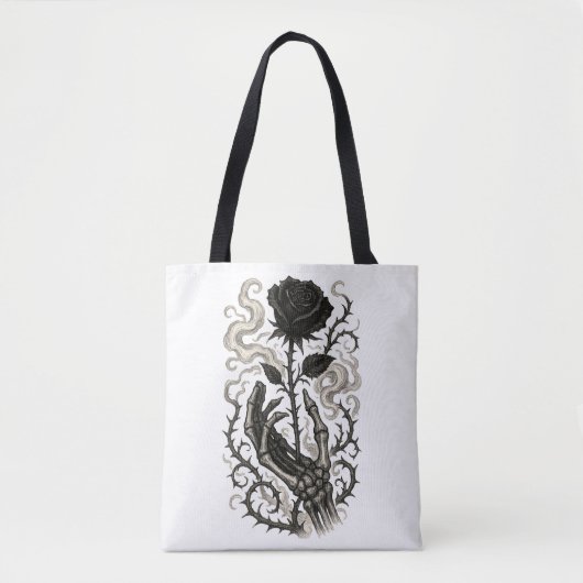 Tote Bag Le Rose sombre (Devant)