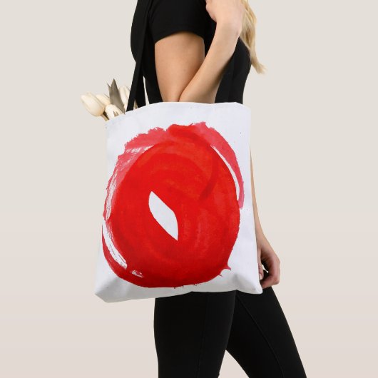 Tote Bag Le Rouge. (De près)