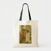 Tote Bag Le Sanctuaire de John William Waterhouse (Devant)