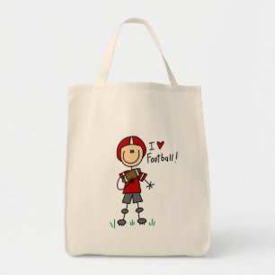 Tote Bag Le schéma T-shirts et cadeaux de bâton du footba