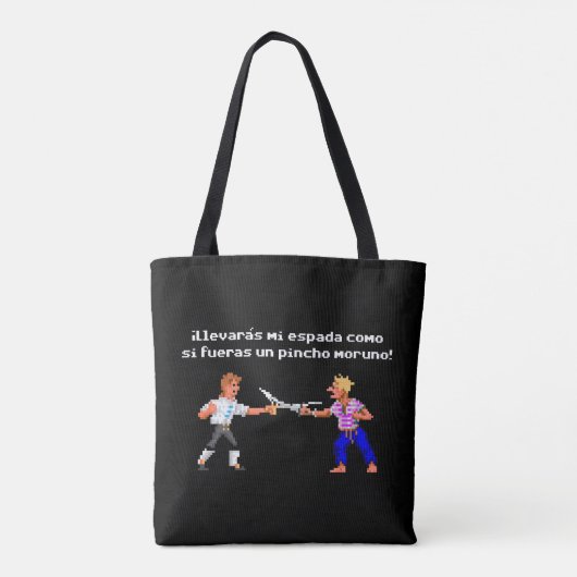Tote Bag Le secret de l'île des singes 2 (Dos)