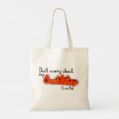 Tote Bag Le secret d'un écrivain (Dos)