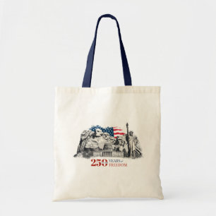 Tote Bag Le Semiquincentenaire de l'Amérique 250 Ans de Lib
