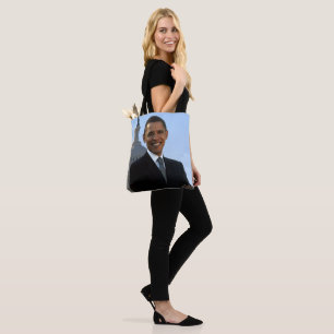 Tote Bag Le sénateur Portrait, le président américain Barac