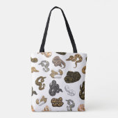 Tote Bag Le serpent de python de boule Morph le motif (Dos)