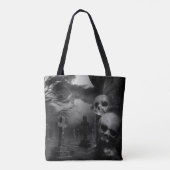 Tote Bag Le Shift Graveyard (Scène Gothique Des Graveyards) (Dos)