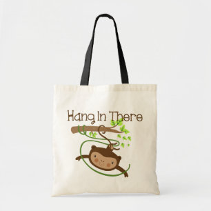 Tote Bag Le singe accroche là