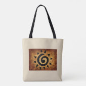 TOTE BAG LE SOLEIL EN SPIRALE FOURRE-TOUT (Dos)