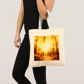 TOTE BAG LE SOLEIL FOURRE-TOUT D'OR (Devant (produit))