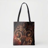 Tote Bag Le son de la musique Art Abstrait (Devant)