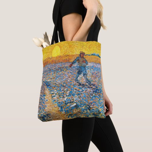 Tote Bag Le Sower, Van Gogh (De près)