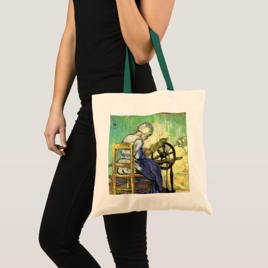 Tote Bag Le Spinner par Vincent van Gogh (Devant (produit))