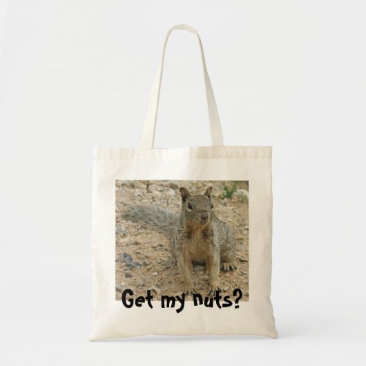 Tote Bag le squirel, obtiennent mes écrous ? (Devant)