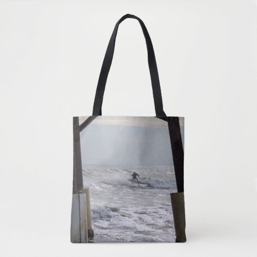 Tote Bag Le surf de cacao (Devant)