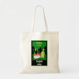 Tote Bag Le Sushi Et Le Sake