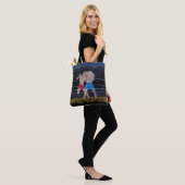 Tote Bag Le tableau Les Boxeurs d'Alfred Fox (Sur le modèle)