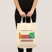 Tote Bag Le Tableau périodique (style simple) (Devant (produit))