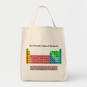 Tote Bag Le Tableau périodique (style simple)