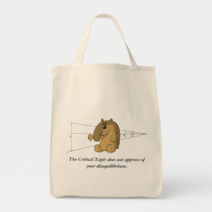 Tote Bag Le tapir critique n'approuve pas