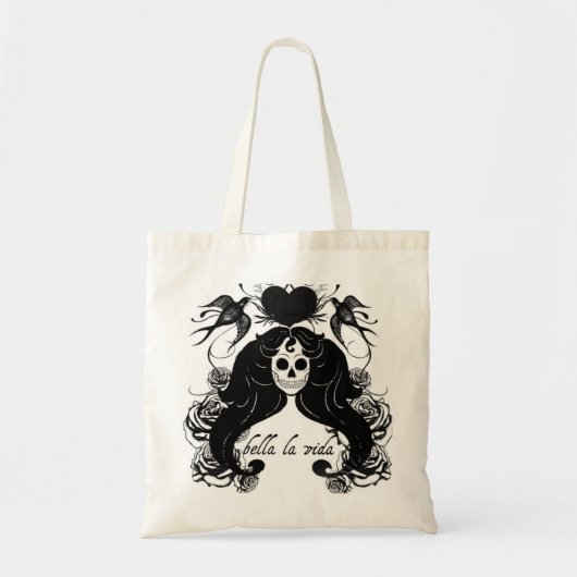 Tote Bag Le tatouage de Vida de La de Bella a inspiré le (Devant)
