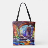Tote Bag Le temple oublié (Dos)