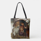 Tote Bag Le temps est limité par Arthur John Elsley (Dos)