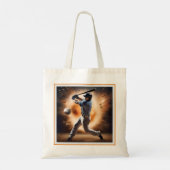 Tote Bag Le terrain de baseball Thunder, (Dos)