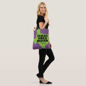 Tote Bag Le Texas va végétalien (Sur le modèle)