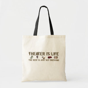 Tote Bag Le théâtre est la vie