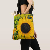 Tote Bag Le tournesol jaune (De près)
