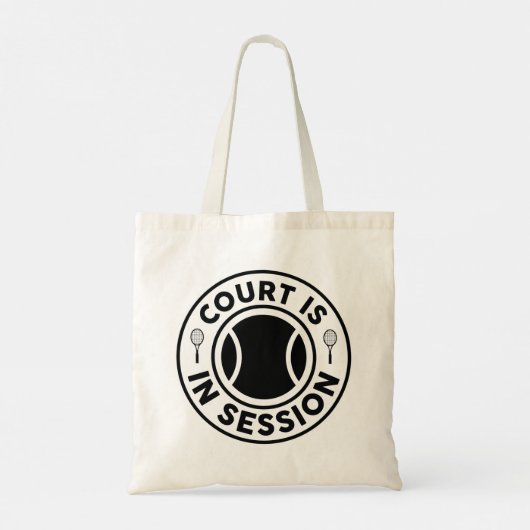 Tote Bag Le Tribunal Est En Session (Dos)
