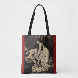 Tote Bag Le vampire (1897) - Philip Burne-Jones