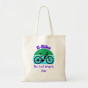 Tote Bag Le vélo électrique, la façon cool de rouler