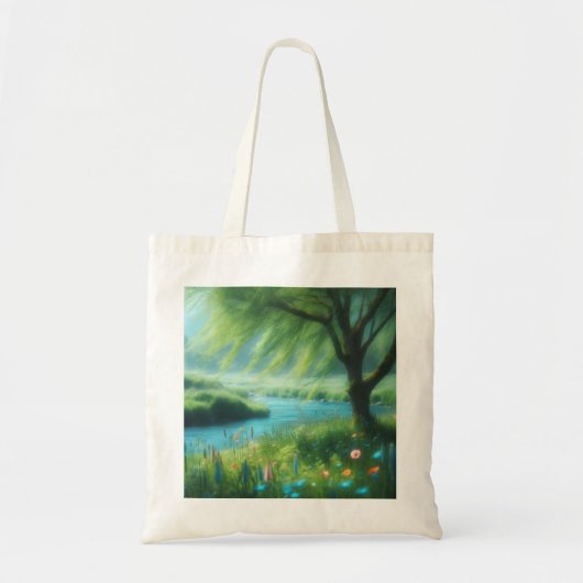 Tote Bag Le vent dans le vent (Devant)