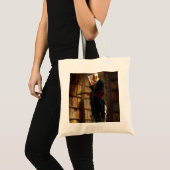 Tote Bag Le ver de livre Carl Spitzweg Art (Devant (produit))