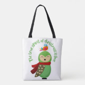 TOTE BAG LE VÉRITABLE ESPRIT DE NOËL EST LOVE HELLO 2022 (Dos)