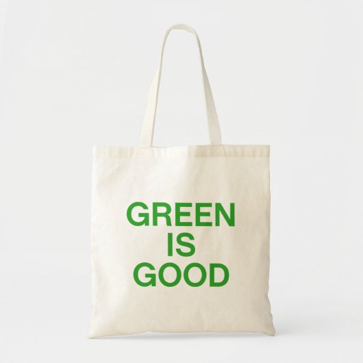 Tote Bag Le vert est bon (Devant)