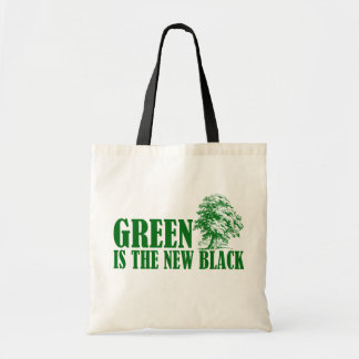 Tote Bag Le vert est le nouveau noir