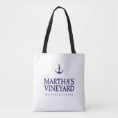 Tote Bag Le vignoble de Martha (Devant)