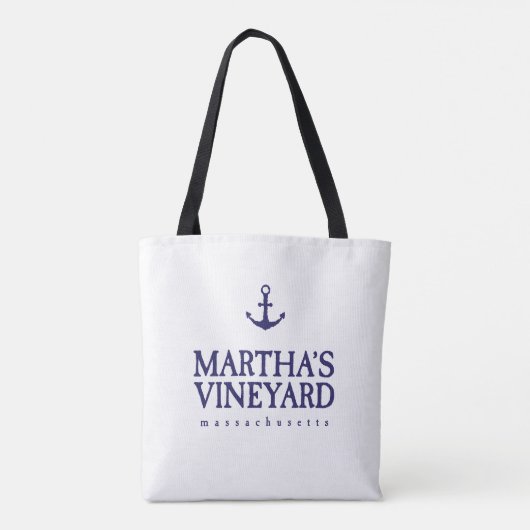 Tote Bag Le vignoble de Martha (Dos)