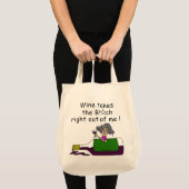 Tote Bag Le Vin M'A Mélangé (Devant (produit))