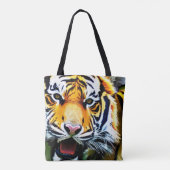 Tote Bag Le visage des animaux sauvages (Dos)