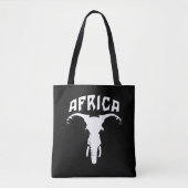 Tote Bag Le visage des éléphants africains | Afrique (Devant)