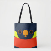 Tote Bag Le visage d'un loriquet de Mitchell (Devant)