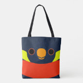 Tote Bag Le visage d'un loriquet de Mitchell (Dos)