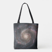 Tote Bag Le Whirlpool Galaxy M51 & Companion dans l'espace (Dos)