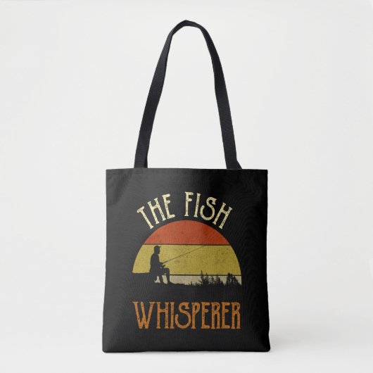 Tote Bag Le Whisperer aux poissons (Devant)