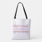 Tote Bag Le yoga est la santé (Dos)