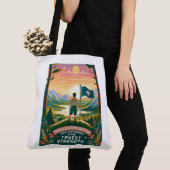 Tote Bag Leader du scoutisme Fourre-tout (De près)